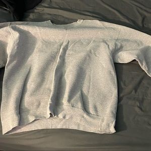 Light grey crew-neck